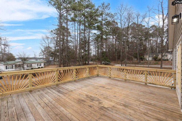 view of deck