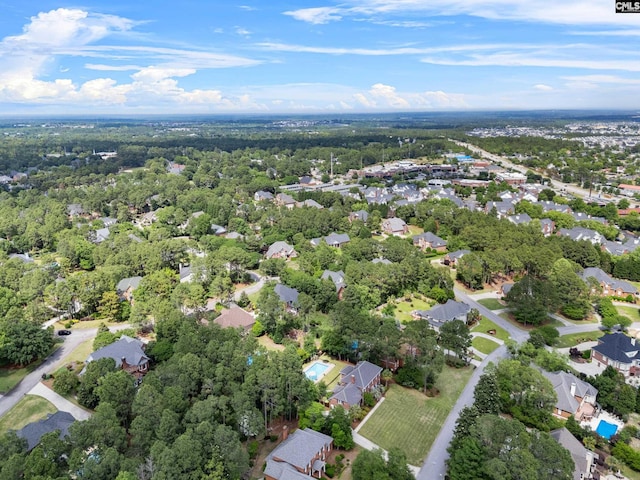 birds eye view of property featuring a residential view