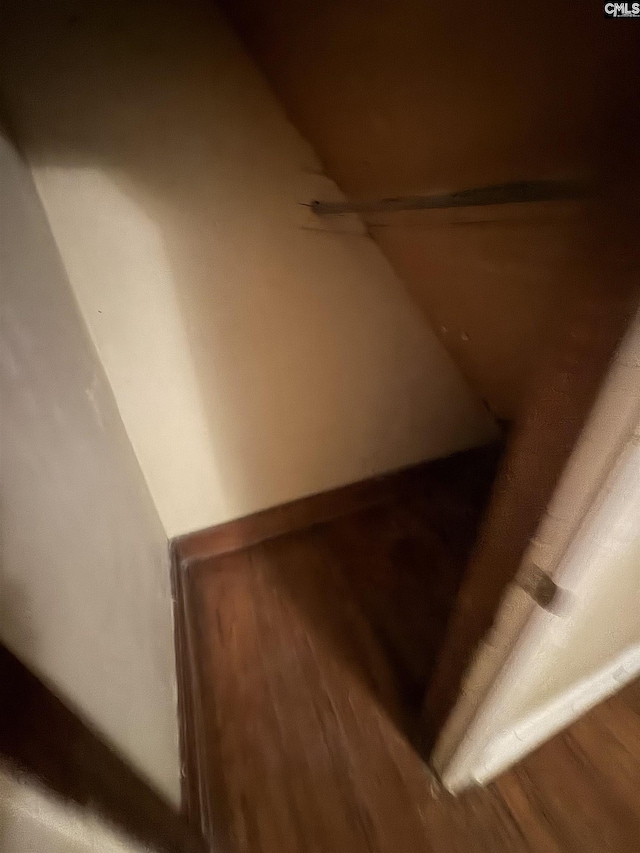 4906 Bethel Church Rd, Columbia, SC 29206 - interior space with vaulted ceiling and wood finished floors