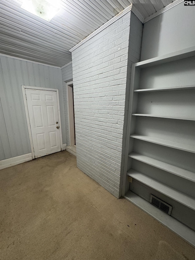 4906 Bethel Church Rd, Columbia, SC 29206 - interior space featuring carpet floors and visible vents