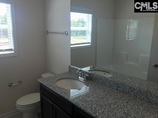 730 Lansford Bay Dr, West Columbia, SC 29172 - full bathroom with vanity, walk in shower, and toilet
