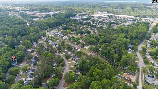 120 Coventry Lake Dr, Lexington, SC 29072 - aerial overview of property's location with a forest