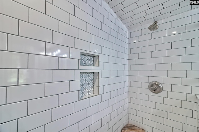 215 Greenbrier Mossydale Rd, Winnsboro, SC 29180 - bathroom with tiled shower