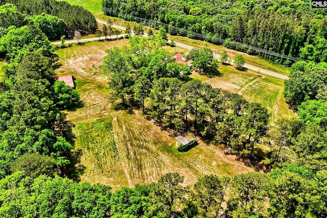 215 Greenbrier Mossydale Rd, Winnsboro, SC 29180 - birds eye view of property with a rural view