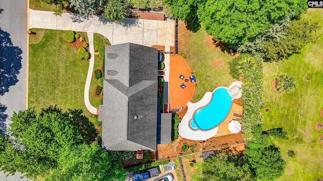 drone / aerial view