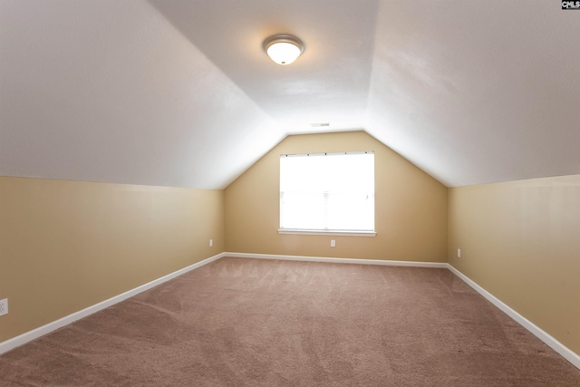 236 Crimson Oak Dr, Lexington, SC 29072 - bonus room featuring baseboards, carpet, and lofted ceiling