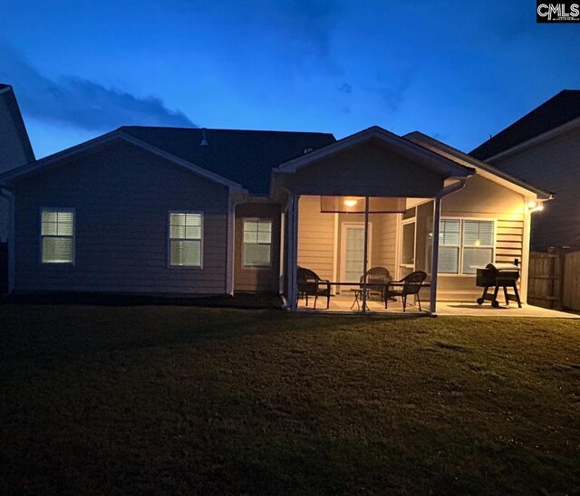 509 Malachite Ln, Chapin, SC 29036 - rear view of house with fence and a patio