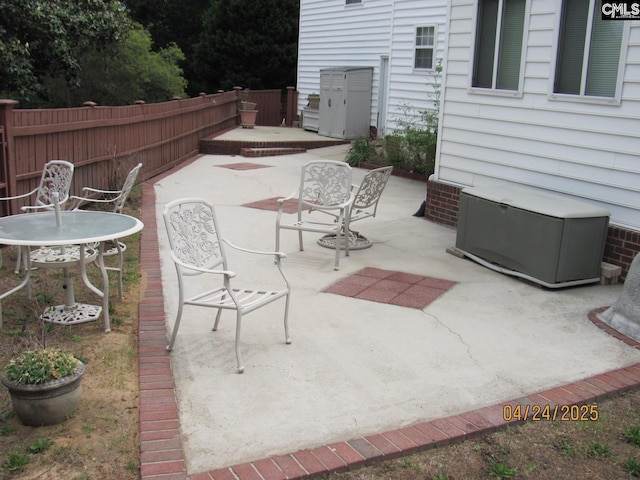 15 Mapleleaf Dr, Columbia, SC 29229 - view of patio featuring fence