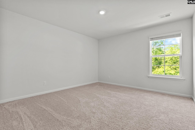 105 Maple Ct, Lugoff, SC 29073 - carpeted spare room featuring visible vents, recessed lighting, and baseboards