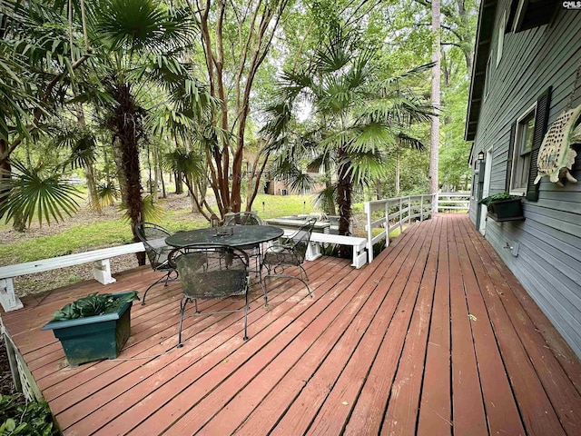 107 Old Sawmill Trl, Chapin, SC 29036 - deck with outdoor dining area