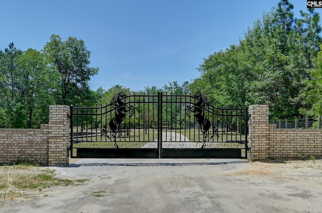 view of gate