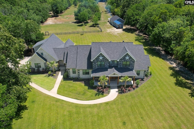 aerial view