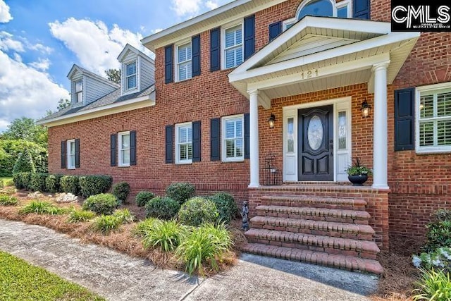 121 Cove View Dr, Irmo, SC 29063 - entrance to property featuring brick siding
