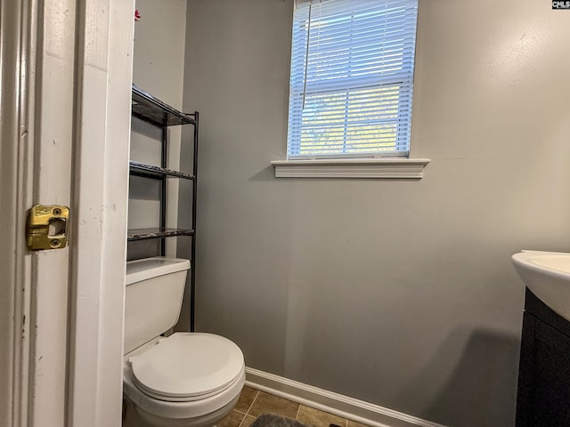 10 Mystic Way Dr, Columbia, SC 29229 - half bathroom featuring toilet, baseboards, and tile patterned floors