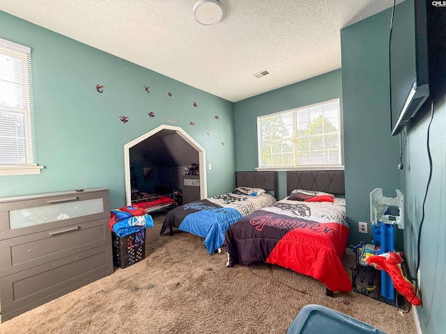 10 Mystic Way Dr, Columbia, SC 29229 - carpeted bedroom featuring a textured ceiling
