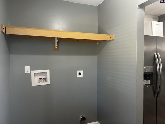 629 Crystal Creek Cir, Chapin, SC 29036 - washroom featuring laundry area, electric dryer hookup, and hookup for a washing machine