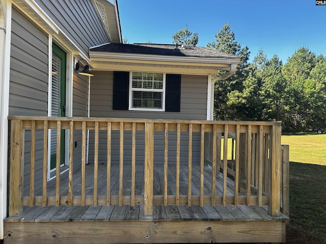 629 Crystal Creek Cir, Chapin, SC 29036 - view of wooden deck