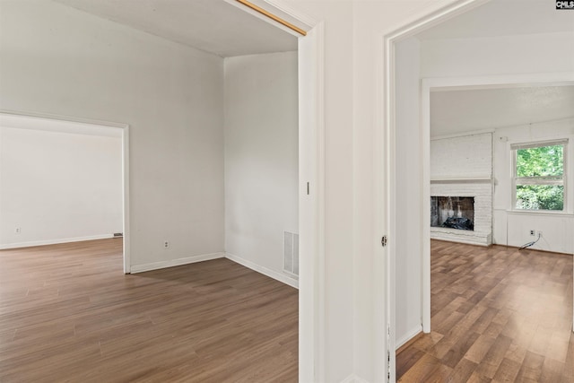5227 Bush River Rd, Columbia, SC 29212 - corridor featuring wood finished floors and baseboards