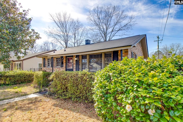 2700 Magnolia St, Columbia, SC 29204 - single story home featuring a chimney