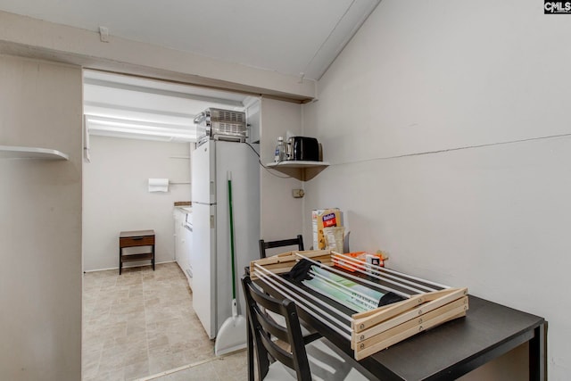 2700 Magnolia St, Columbia, SC 29204 - interior space featuring freestanding refrigerator
