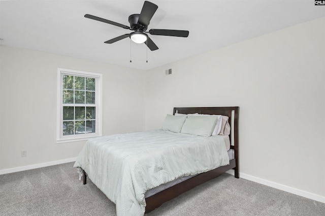 15 Glenlake Rd, Columbia, SC 29223 - bedroom with ceiling fan, carpet floors, baseboards, and visible vents