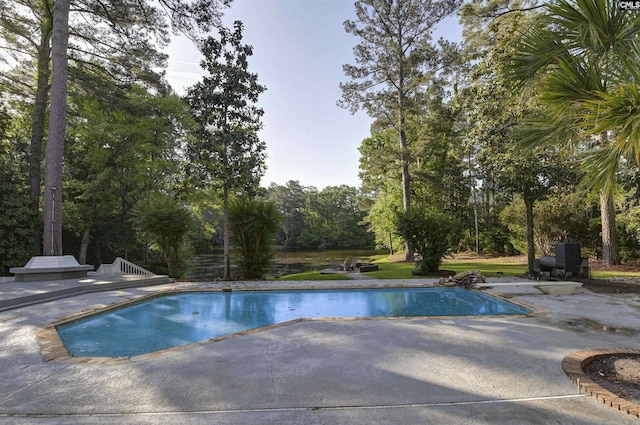 15 Glenlake Rd, Columbia, SC 29223 - pool with a patio and a diving board