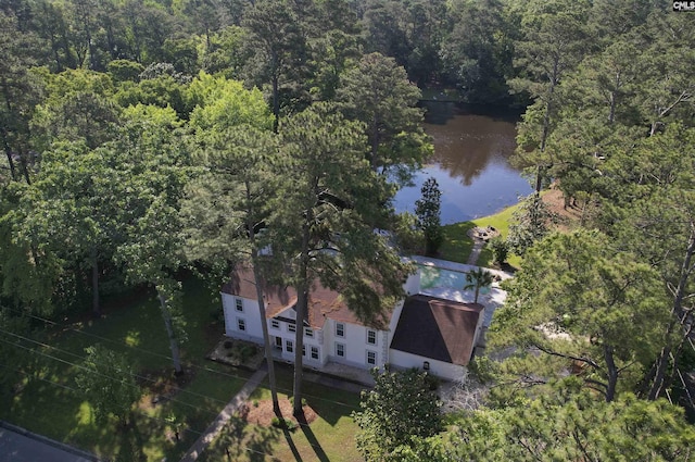 15 Glenlake Rd, Columbia, SC 29223 - bird's eye view with a water view and a view of trees