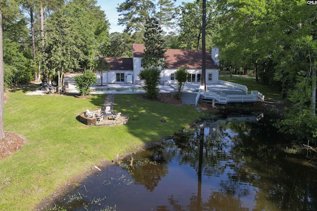 15 Glenlake Rd, Columbia, SC 29223 - aerial view with a water view