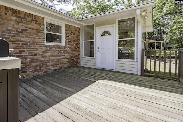 view of deck