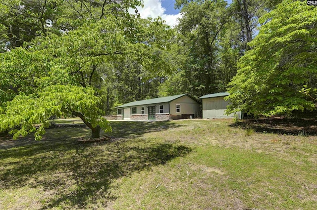 view of yard