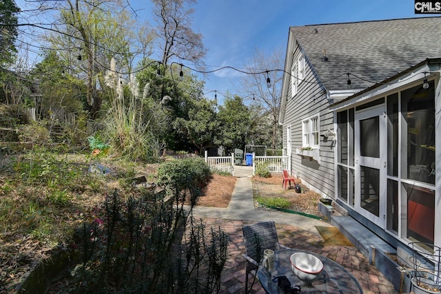 307 Waccamaw Ave, Columbia, SC 29205 - view of yard featuring a patio and fence