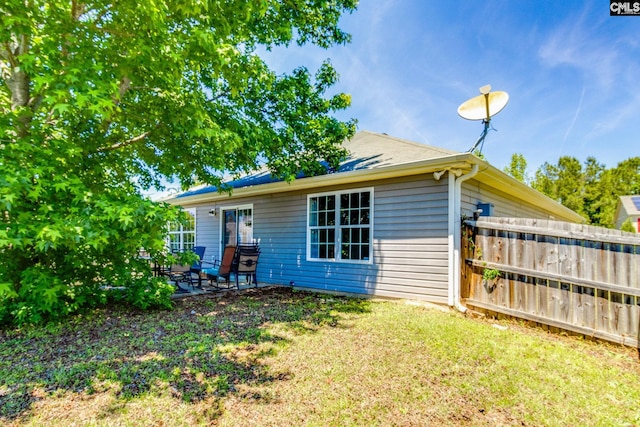 393 Vermillion Dr, Columbia, SC 29209 - rear view of house with a patio