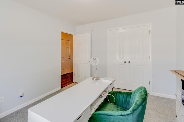393 Vermillion Dr, Columbia, SC 29209 - office space with baseboards and carpet