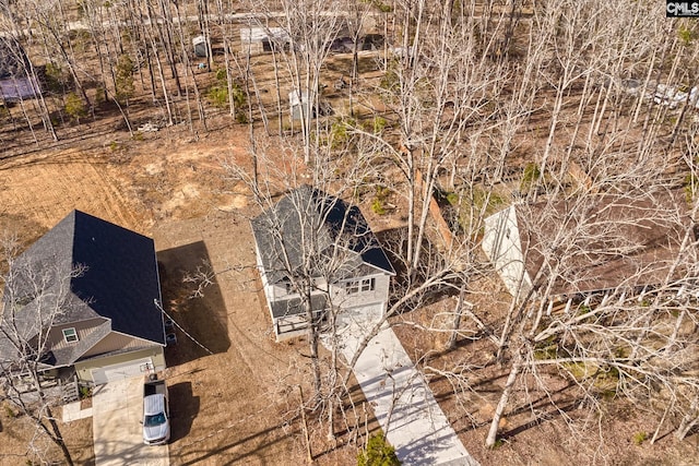 view of subject property