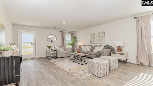 119 Shumard Ct, Columbia, SC 29203 - living room with wood finished floors and baseboards