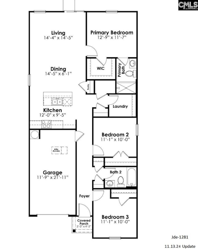 119 Shumard Ct, Columbia, SC 29203 - room layout