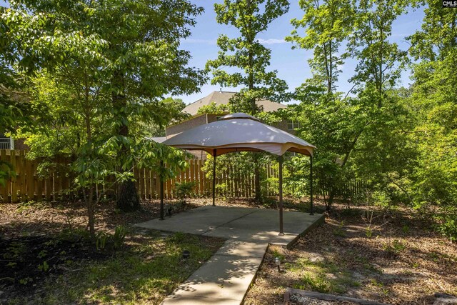 305 Thoroughbred Way, Columbia, SC 29045 - surrounding community featuring a gazebo, fence, and a patio
