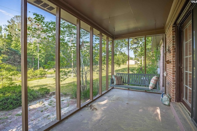 604 Shady Ln, Cayce, SC 29033 - view of unfurnished sunroom