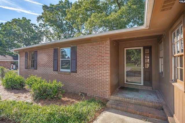 604 Shady Ln, Cayce, SC 29033 - view of exterior entry with brick siding