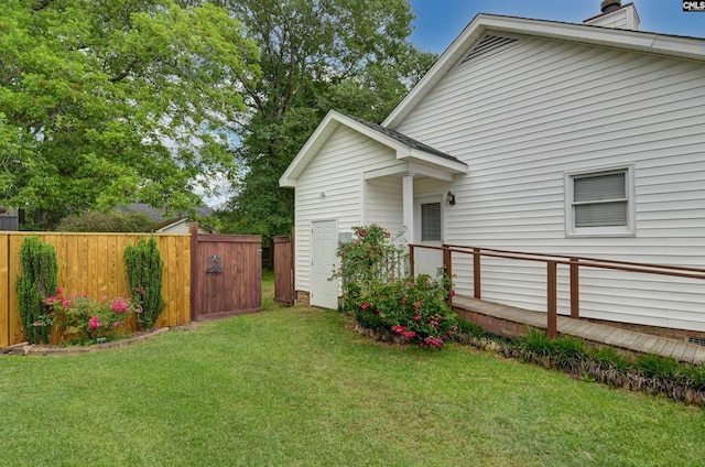 105 Golden Pond Dr, Lexington, SC 29073 - view of property exterior with a chimney