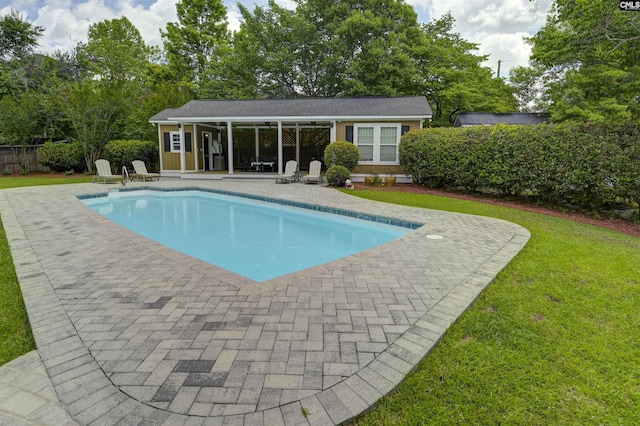 5102 Circle Dr, Columbia, SC 29206 - view of swimming pool with a patio