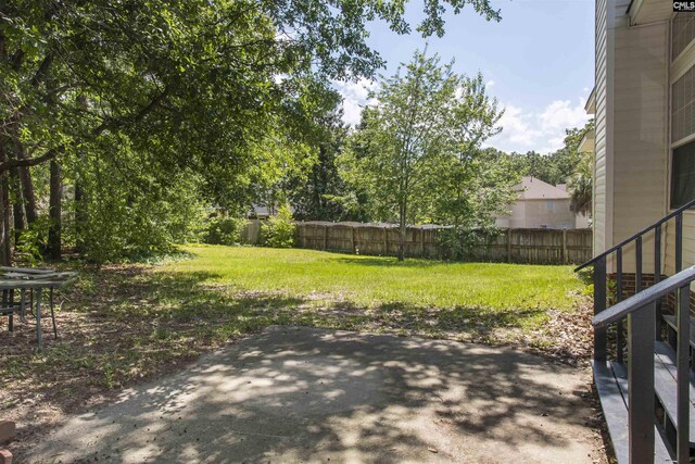 409 Waterville Dr, Columbia, SC 29229 - view of yard featuring a patio area