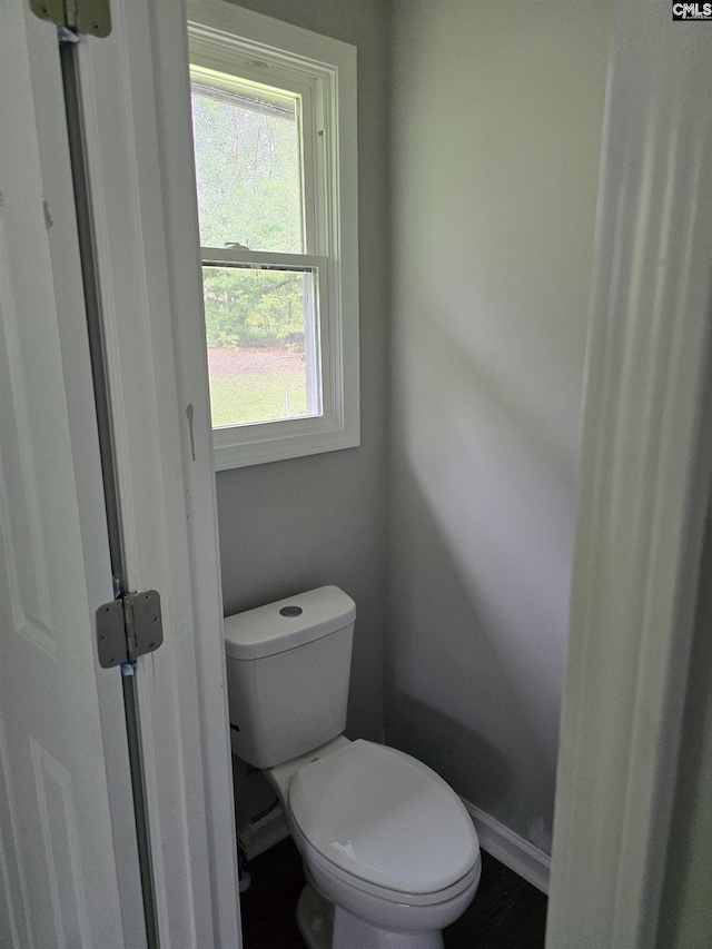 2009 Woodfield Dr, Columbia, SC 29223 - bathroom with toilet and baseboards