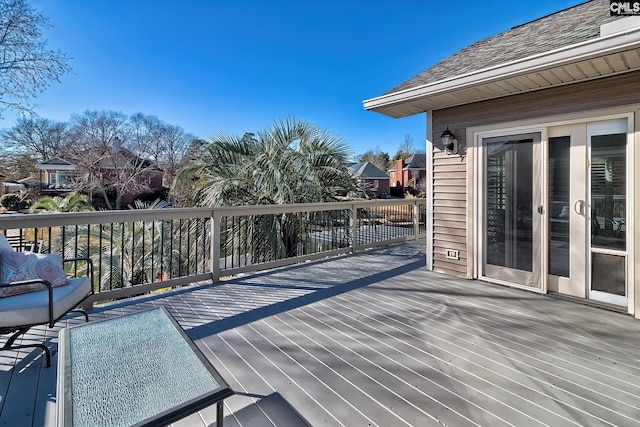 view of deck