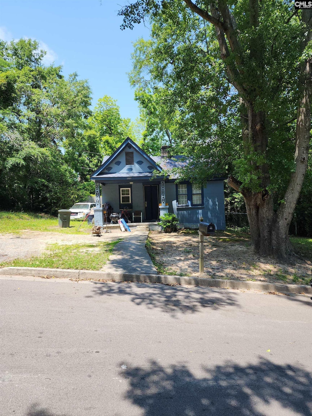 3401 Piedmont Ave, Columbia, SC 29203 - view of front facade with covered porch