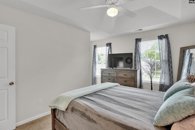 117 Rosewood Ln, Lexington, SC 29072 - carpeted bedroom with multiple windows, ceiling fan, and baseboards