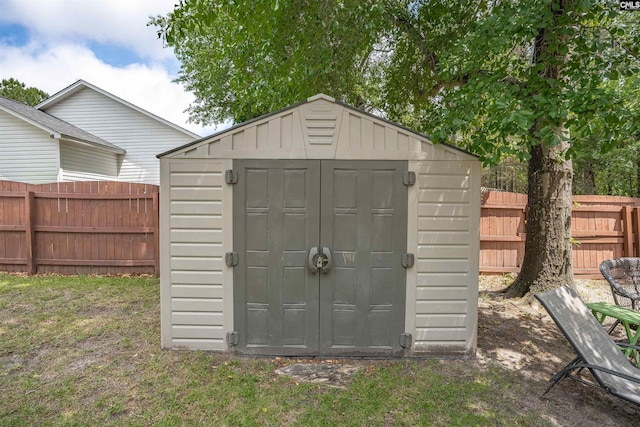 117 Rosewood Ln, Lexington, SC 29072 - view of shed featuring fence