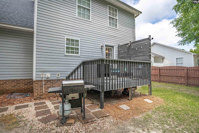 117 Rosewood Ln, Lexington, SC 29072 - rear view of house with a deck