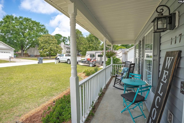 117 Rosewood Ln, Lexington, SC 29072 - view of patio featuring covered porch