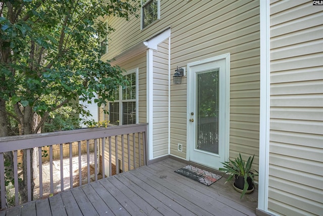 103 Beacon Ln, Columbia, SC 29229 - view of wooden deck